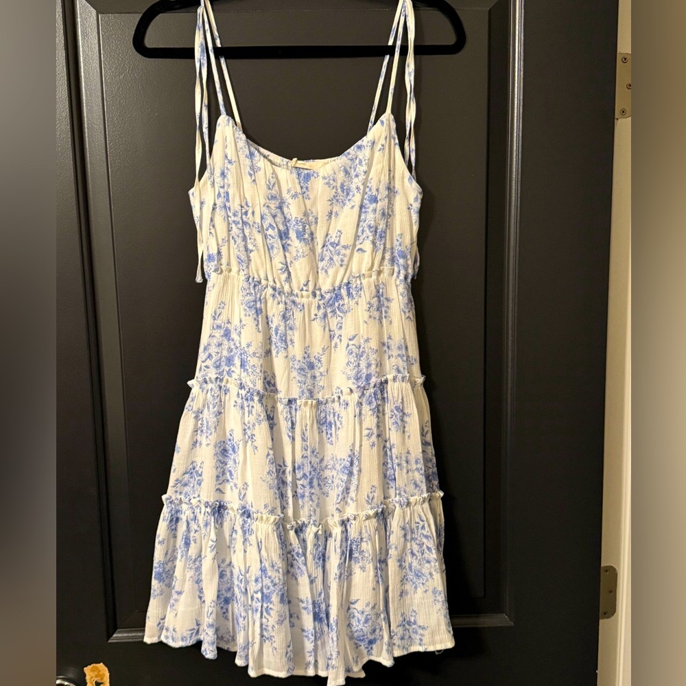 Altar'd State Blue Floral Dress